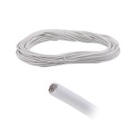 Paulmann 945.91 CorDuo Seilsystem Spannseil 20m 2,5qmm Weiß 