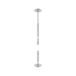 Paulmann 946.00 CorDuo Seilsystem Montageset Wandanschluss Chrom matt 