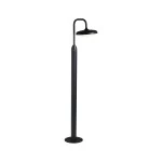 Paulmann 947.60 LED Pollerleuchte Nostro seewasserresistent IP44 rund 1135 mm 3000K 10W 900lm 230V Anthrazit Aluminium 