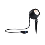 Paulmann 947.75 Plug & Shine LED Gartenstrahler Kikolo IP65 3000K 7,2W Anthrazit 