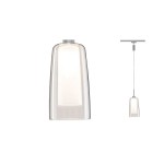Paulmann 949.98 URail LED Pendel Arido II GU10 560lm 5W 2700K 230V Chrom matt#Klar#Satin 