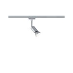 Paulmann 953.31 URail Schienenspot Pure II Einzelspot GU10 max. 10W dimmbar 230V Chrom matt#Chrom 