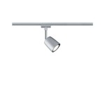 Paulmann 953.35 URail Schienenspot Cover Einzelspot GU10 max. 10W dimmbar 230V Chrom matt#Chrom 