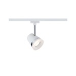 Paulmann 953.62 URail Schienenspot Cone Einzelspot GU10 max. 10W dimmbar 230V Weiß#Chrom 