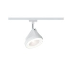 Paulmann 954.47 URail LED Schienenspot Arena Einzelspot 800lm 15W 2700K dimmbar 230V Weiß#Chrom 