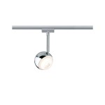 Paulmann 954.55 URail LED Schienenspot Capsule II Einzelspot 439lm 6,3W 2700K dimmbar 230V Chrom matt#Chrom 