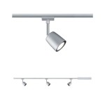 Paulmann 954.62 URail Schienenspot Cover Basisset GU10 max. 3x10W dimmbar 230V Chrom matt#Chrom 