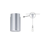 Paulmann 954.94 URail Pendeladapter Universal max. 100W 230V Chrom matt 