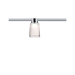Paulmann 955.01 URail LED Schienenspot Safira Einzelspot 350lm 4,9W 2700K dimmbar 230V Chrom/Klar/Satin 