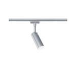 Paulmann 955.06 URail LED Schienenspot Tubo Einzelspot 237lm 4,5W 3000K 230V Chrom matt 