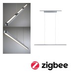 Paulmann 955.78 URail LED Pendel Smart Home Zigbee 3.0 Lento 3x1800lm 3x13,5W Tunable White dimmbar 230V Chrom matt 