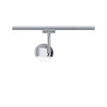 Paulmann 968.03 URail LED Schienenspot Capsule II Einzelspot 600lm 6,3W 4000K dimmbar 230V Chrom matt#Chrom 