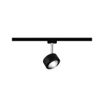 Paulmann 968.12 URail LED Schienenspot Aldan Einzelspot 533,8lm 8W 4000K dimmbar 230V Schwarz matt 