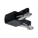 Paulmann 969.06 URail Verbinder L-Stück 62x62mm max. 1000W Schwarz matt 