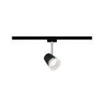 Paulmann 969.25 URail Schienenspot Cone Einzelspot GU10 max. 10W dimmbar 230V Schwarz matt#Chrom 