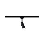 Paulmann 969.40 URail LED Schienenspot Tubo Einzelspot 234lm 4,5W 4000K 230V Schwarz matt 