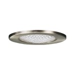 Paulmann 984.49 Möbeleinbauleuchten Micro Line Structure rund 66mm max. 20W 12V dimmbar Eisen gebürstet 