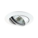 Paulmann 989.40 Premium Einbauleuchte rund 83mm 30° GU10 max. 50W 230V dimmbar Weiß 
