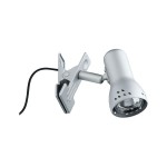 Paulmann 998.25 Klemmspot Gryps Eisen gebürstet 230V E14 