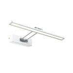 Paulmann 998.92 Galeria LED Bilderleuchte Beam 2700K 580lm 230V 7W Weiß#Chrom 