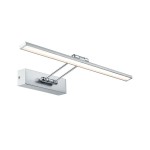 Paulmann 998.95 Galeria LED Bilderleuchte Beam 2700K 580lm 230V 8W Nickel gebürstet#Chrom 