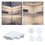Paulmann 999.64 Clever Connect Verbinder Border Eck-Verbinder 50x50mm Weiß matt 