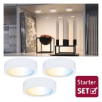 Paulmann 999.75 Clever Connect LED Spot Disc Tunable White 3x2,1W 12VA Weiß matt 
