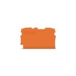 Wago 2000-1292 Abschluss- und Zwischenplatte 0,7mm dick orange 