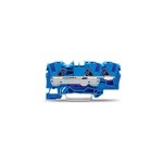 Wago 2006-1304 3-Leiter-Durchgangsklemme 6mm² für Anwendungen Ex - II u. Ex - geeignet blau 