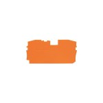 Wago 2010-1292 Abschluss- und Zwischenplatte 1mm dick orange 