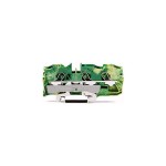 Wago 2010-1307 3-Leiter-Schutzleiterklemme 10mm² für Anwendungen Ex e II geeignet grün-gelb 
