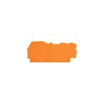 Wago 2102-1392 Abschluss- und Zwischenplatte 0,8mm dick für 3-Leiter-Klemmen orange 100 Stück 
