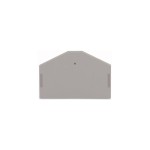 Wago 280-312 Abschluss- und Zwischenplatte 2,5mm dick grau 