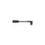 Wago 771-9993/805-101 konfektionierte Übergangsleitung Stecker/Kaltgerätekupplung 3-polig schwarz 