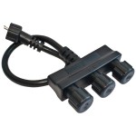 EVN 044139 NV 3fach-Verteiler für außen 