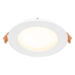 EVN LPRW123502 LED Einbau Panel weiß 9W 3000K 120mm rund 