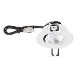 EVN P-LED Deckeneinbauleuchte 3000K 350mA rund weiß 