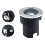 EVN LED-Bodeneinbauleuchte 3000K IP67 alu 
