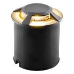 EVN LED-Bodenleuchte IP67 3000K anthrazit 