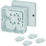 Hensel DP 9020 Kabelabzweigkasten bis 2,5 qmm 3phasig, 4 qmm 1phasig, ohne Klemme 