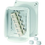 Hensel DK 1616 G Kabelabzweigkasten 6-16 qmm 3phasig, 25 qmm 1phasig, 5pol. Klemme 
