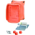 Hensel FK 1616 Kabelabzweigkasten mit Funktionserhalt, 1,5-16 qmm, 5polig, Thermoplast 