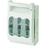Hensel MS NH 00 NH-Sicherungslasttrennschalter Gr. 00, kontaktierbar auf Sammelschiene 