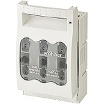Hensel MN ST 00 NH-Sicherungslasttrennschalter Gr. 00, für Montageplatte 