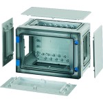 Hensel FP 0101 ENYSTAR-Leergehäuse, Einbaumaße 216x126x136mm, transparenter Tür 