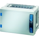 Hensel FP 0150 ENYSTAR-Leergehäuse, Einbaumaße 216x126x136mm, nicht durchsichtiger Tür 