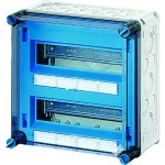 Hensel Mi 1225 Mi-Automatengehäuse, 24 Teilungseinh., ohne PE- und N-Klemmen 