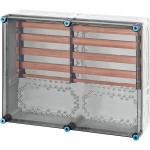 Hensel Mi 6656 Sammelschienen 630 A, 5polig Mi-Sammelschienengehäuse 600x450mm, 