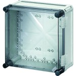 Hensel Mi 9200 Mi-Einzelleergehäuse, Einbaumaße 275x275x146mm, transparenter Deckel 