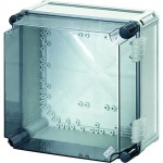 Hensel Mi 9210 Mi-Einzelleergehäuse, Einbaumaße 275x275x191mm, transparenter Deckel 